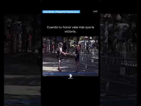 El atleta supo que su honor importaba más que la victoria #shorts #humildad #motivacion #deportes thumbnail