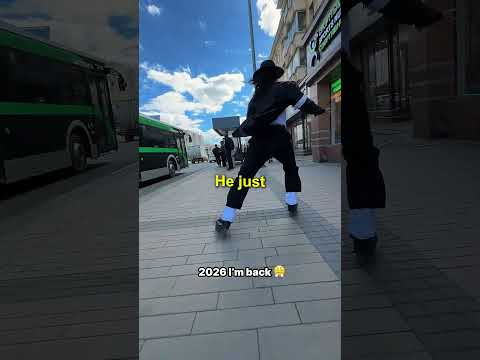 Fake MJ Who Hit A Pole While Moonwalking Is Back 😳 thumbnail