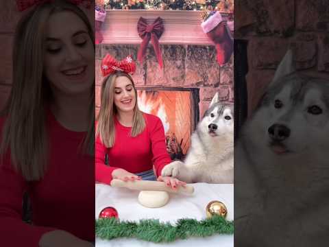 Come CREARE una PALLINA di NATALE con le IMPRONTE del tuo CANE o GATTO 🐶🎄😻 #cane #cani #tutorial thumbnail