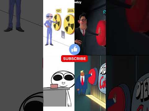 NUCLEAR BOMB OR COFFEE MACHINE #countryhumans thumbnail