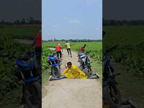 The boys fled on their motorcycles.300#funny thumbnail