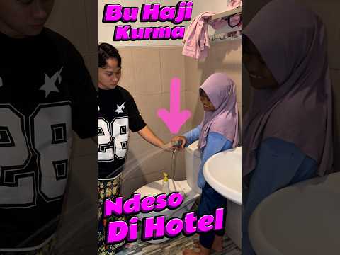 Bu haji Kurma ndeso Di hotel #comedy #minivlog #anakdesa #hotel #liburan thumbnail