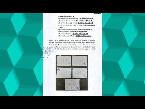En bolsas, dentro del baño o un radiador: los 286.070 euros en efectivo de Julito - laSexta Noticias thumbnail