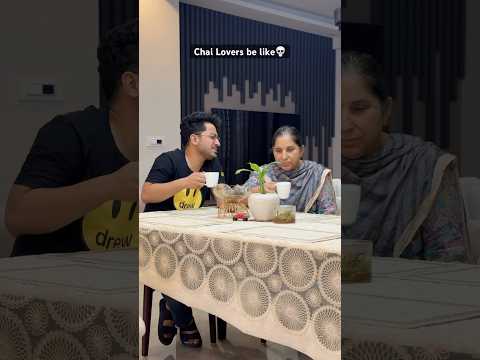 Chai lovers be like? #chetanmonga #comedy #shorts thumbnail