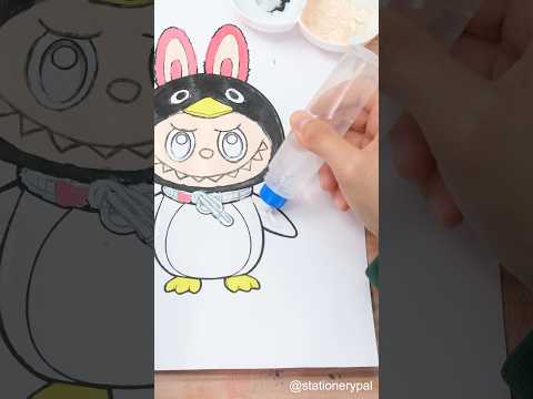 How to draw without any paint? 😎 #shorts thumbnail