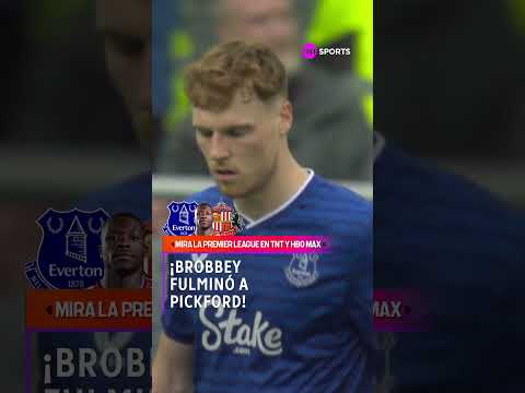 ¡GOL DE BROBBEY PARA EL EMPATE! I EVERTON VS SUNDERLAND | JORNADA 37 I PREMIER LEAGUE #Shorts thumbnail