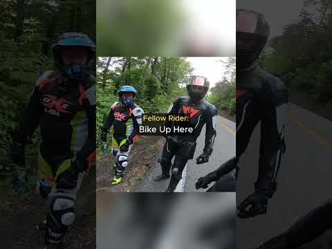 When Bikers Unite To Help a Stranded Rider😳... thumbnail