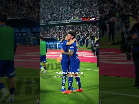 EL GOL DE MORALES...  A NIVEL DE CANCHA #shorts thumbnail