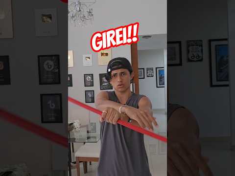 GIREI UM BASTÃO NA MÃO!!!#shorts thumbnail
