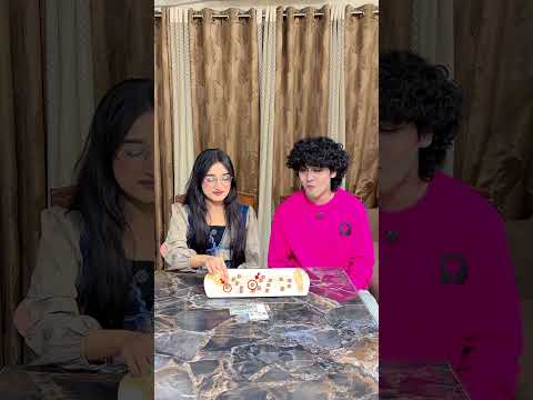 Poison Candy Challenge 👍🏻 #zidaanshahidaly #brothersister #shorts thumbnail