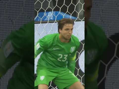 Cool Krul's Two Diving Saves. #shorts #krul #netherlands thumbnail