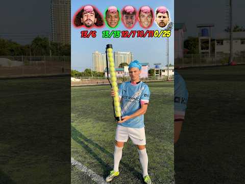 ?⚽️AGILITY FOOTBALLERS VS TENNIS BALLS | ? WHO IS THE SMARTEST!? thumbnail
