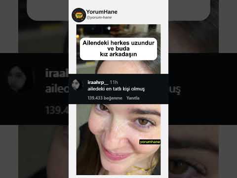 Komik Instagram Yorumları | Ailendeki herkes uzundur ama... #komedi #komik #mizah #youtubeshorts thumbnail