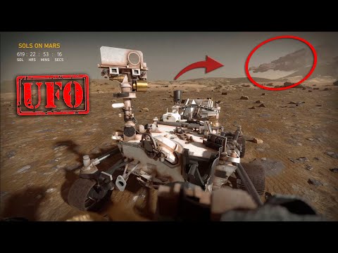 The Perseverance rover captures the moment a UFO fell thumbnail