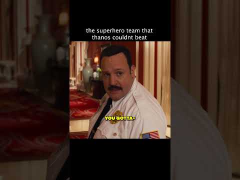 The Blart's Team Scares Thanos #sony #paulblartmallcop thumbnail