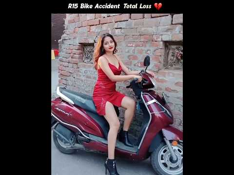 R15 Bike Accident 😭 Total Loss 💔 Super Bike Zx10r  | Police Crazy Reaction thumbnail