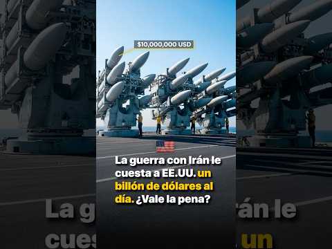 La guerra con Irán le cuesta a EE.UU. un billón de dólares al día. ¿Vale la pena? thumbnail