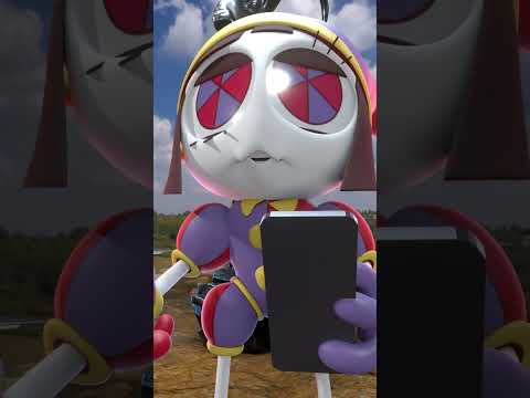 Pomni Jinu Photo Pig Prank  #sonic #funnyshorts thumbnail