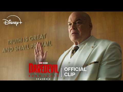 Fisk Enters the Courtroom Official Clip | Daredevil: Born Again Season 2 | Stream Now on Disney+ thumbnail