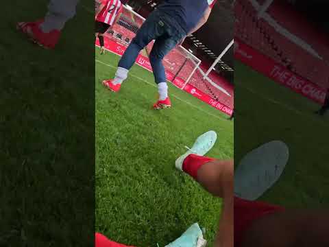 Scoring A Goal Wearing A GOPRO! ⚽️ #Shorts thumbnail