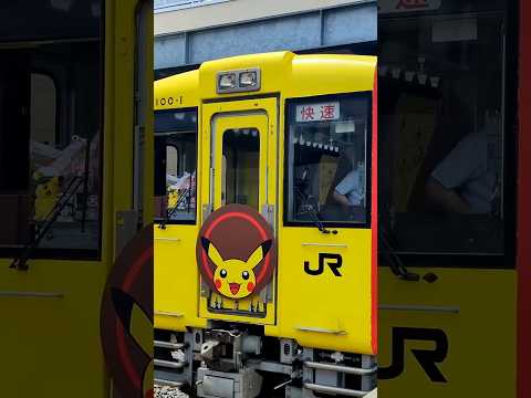 Japan's Insane Pokémon Train #pokemon #pikachu #train #japan thumbnail