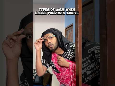 Types Of Mom When Online Products Arrive | #shorts #naaluvithamaravindh #mom #typesof thumbnail