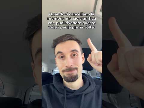Quando ti cancellano la memoria, e quindi puoi rivedere questo video per la prima volta??￼ thumbnail