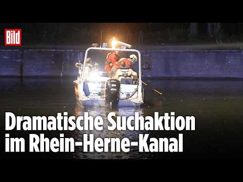 HERNE: Tödlicher Badeunfall im Ruhrgebiet! 20-Jähriger stirbt im Rhein-Herne-Kanal thumbnail