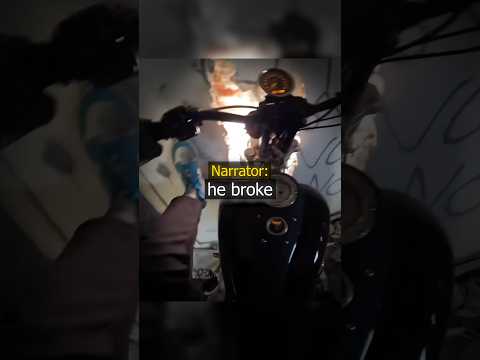 Biker Crashes Into House !? thumbnail