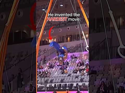 He invented the HARDEST move in the world ? #gymnast #olympics #sports #fails #olympic thumbnail