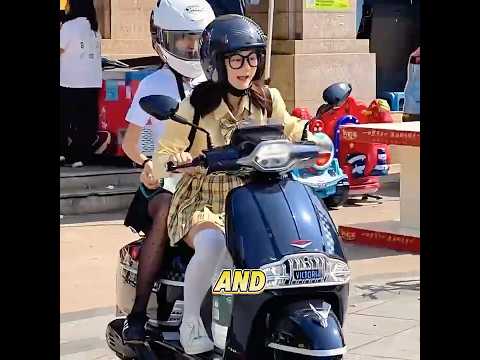 This Is the Best Female Rider I’ve Ever Seen!??#shorts #funny #fyp thumbnail