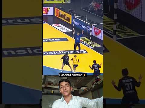 Goalkeeper ko hairan kar diya! 😱🔥 #HandballSkills #handball #sports #shorts #sportsball #explore thumbnail