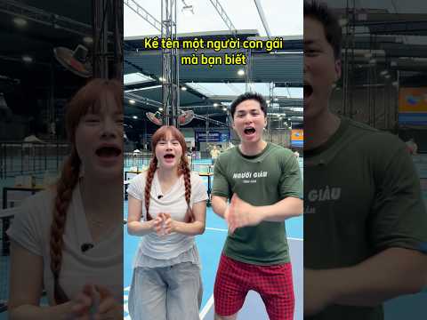 Hoàng Hôn | Đu Trend Kể Tên Một Người Con Gái Mà Lạ Lắm #Shorts thumbnail