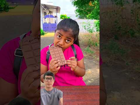 Cô bé tìm cách mang socola vào lớp #trendingshorts #trendingvideo #shorts #shortsviral #viralshorts thumbnail