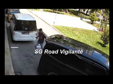 2may2026  pedestrian eyes on the phone while crossing the road near miss with nissan van thumbnail