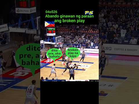 Rhenz Abando bail out three, akala nila broken play na. thumbnail