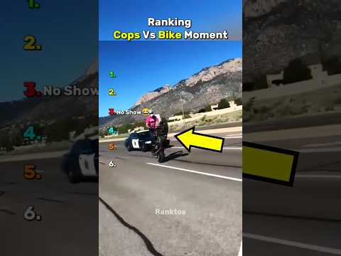 Ranking Cops Vs Bike Moment #ranking thumbnail