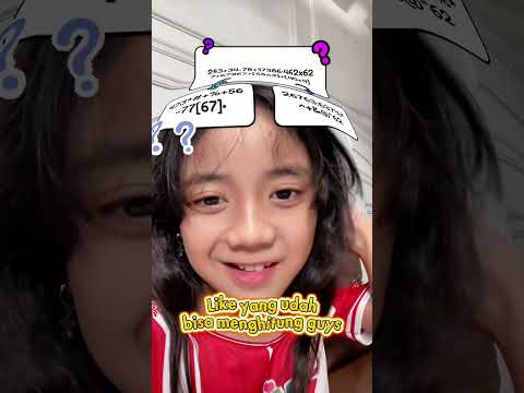 SAMANTHA BELAJAR DAN MAIN GAME PENJUMLAHAN #samantha #viralvideo #fakesituation #trending thumbnail