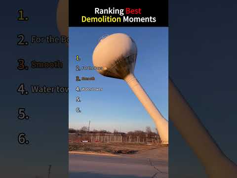 Ranking Best Demolition Moments #asmr  #funny #odlysatisfying #satisfying #fyp thumbnail