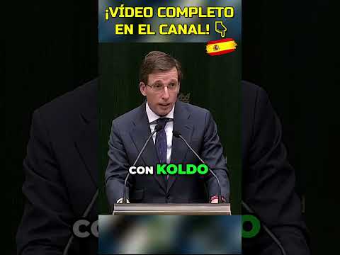 ALMEIDA a MAROTO​: Calidad Democrática 💥😱 ¿La Conoce_ Aclarando Trama y Cargos? #españa thumbnail