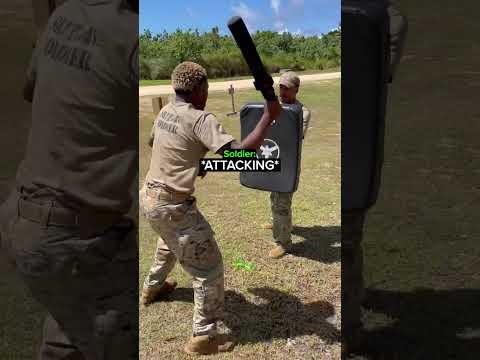 Soldier Loses It During Pepper Spray Training thumbnail