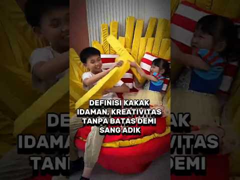 Definisi Kakak Idaman, Dari Rongsok Jadi Surga Mainan! #pintar #kreatif #cerita thumbnail