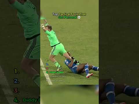 Top Tactical Fouls That Got Personal in Football💀😭 thumbnail