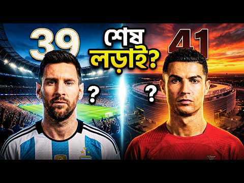 Messi vs Ronaldo ২০২৬ বিশ্বকাপে কি খেলবেন Messi ও Ronaldo? ? thumbnail