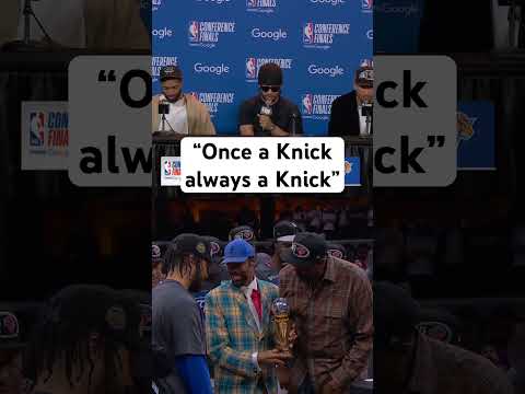 Jalen Brunson on what it means for Knicks legends to support the team thumbnail