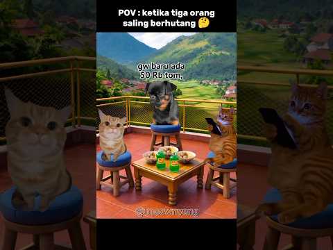 membingungkan 🤔 #memes #komedi #kucing #lucu #shorts thumbnail