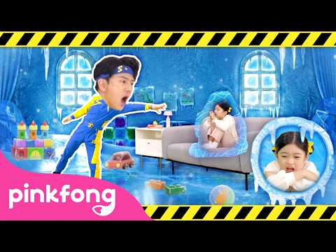 Winter Safety Song | The Floor is Lava | Super Safeguard Sammy | Pinkfong Official thumbnail