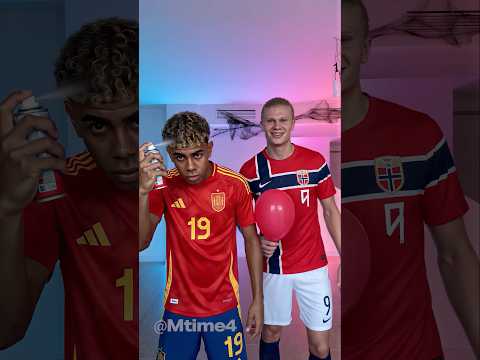 Haaland and Yamal Made This Too Chaotic 😂🔥 #football #haaland #parody thumbnail