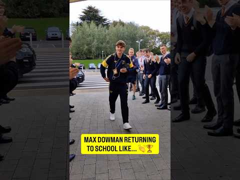 Max Dowman returning to school as a champion be like ??#Arsenal #MaxDowman #Champions #Football #AFC thumbnail