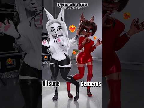 It's Friday/I'm BROKE! 🦊 Animation #funny #relatable thumbnail